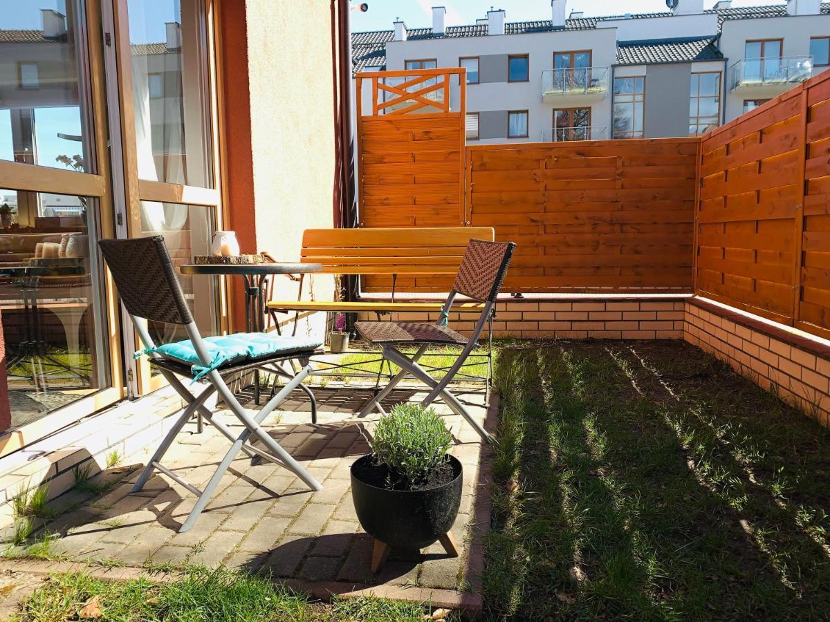 Malva Sun Dog Friendly Apartment With Garden Kołobrzeg Extérieur photo