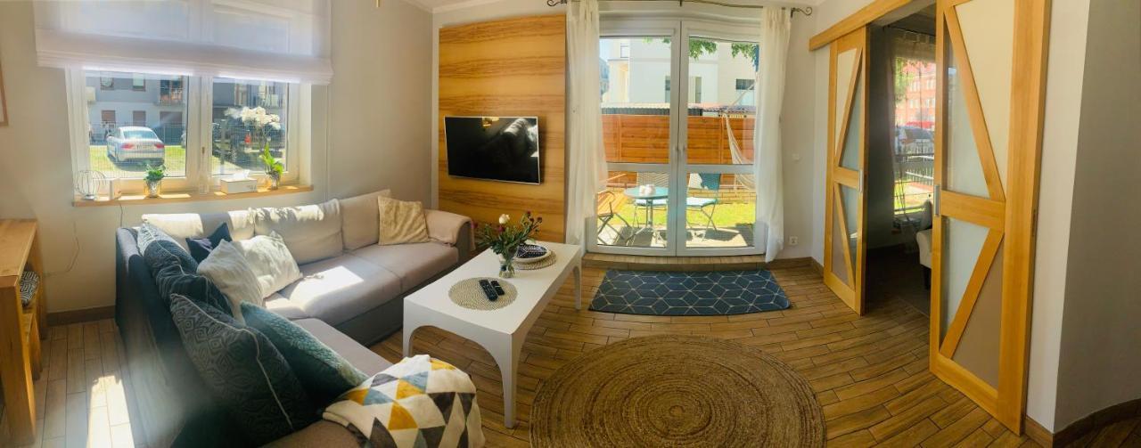 Malva Sun Dog Friendly Apartment With Garden Kołobrzeg Extérieur photo